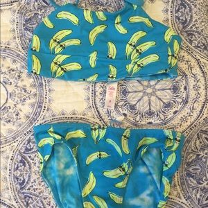 Justice reversible bathing suit